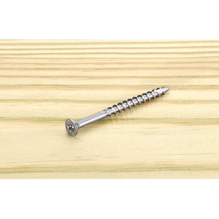 Starborn Deck Screw, #10 x 3 in, Flat Head, Torx Drive, 75 PK SFXL10300